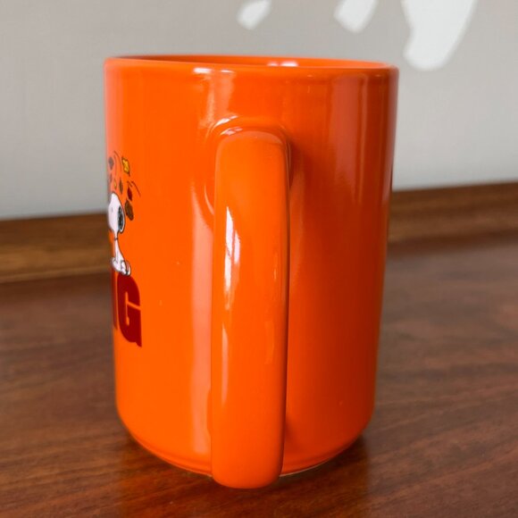 Peanuts Thanksgiving Mug "Be Giving" Charlie Brown Snoopy 2020 Orange Fall Cup - Picture 5 of 11